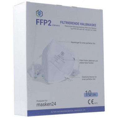 Hyg. Maschere respiratorie STM FFP2 senza valvola 10 pezzi