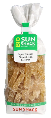 BIO SUN SNACK Zenzero candito biologico 200g