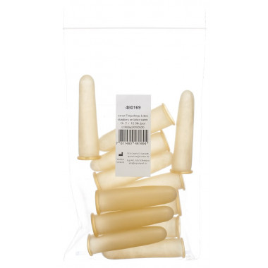 Sanor anello da dito in lattice misura 2 in polvere leggera Btl 12 pz.