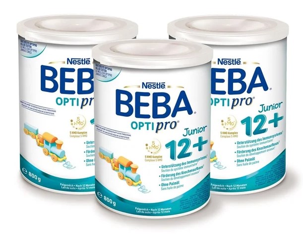 Beba Optipro Junior 12+ Triopack 3 Ds 800g