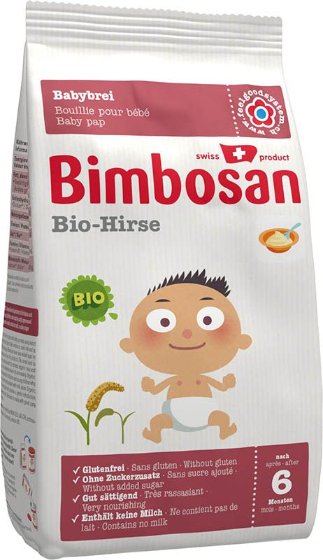 Bimbosan bustina di ricarica di miglio biologico 300 g