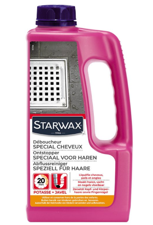 Starwax Detergente per scarichi per capelli Fl 900 ml