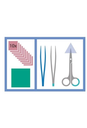 Set per la cura delle ferite MediSet 479190