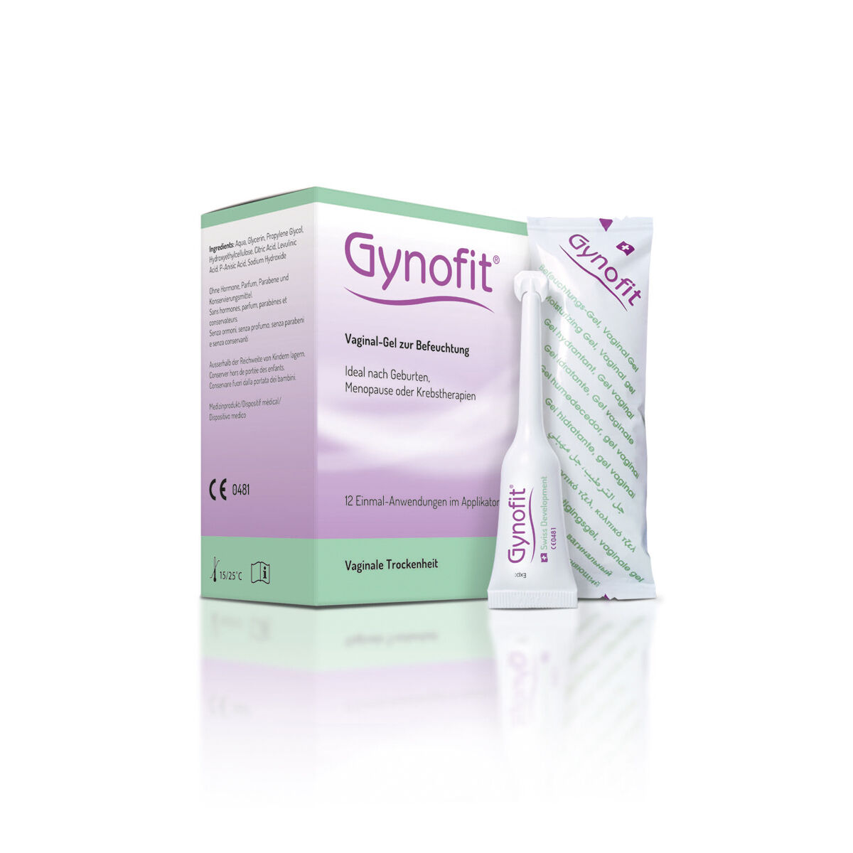 Gynofit gel vaginale idratante 12 x 5 ml
