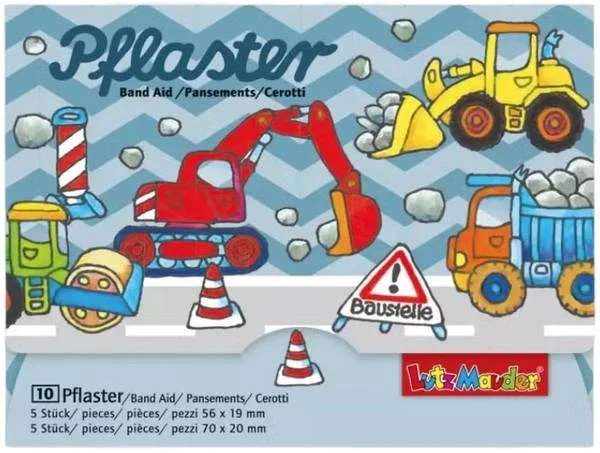 Gessi per bambini Lutz Mauder autista di cantiere 10 pezzi
