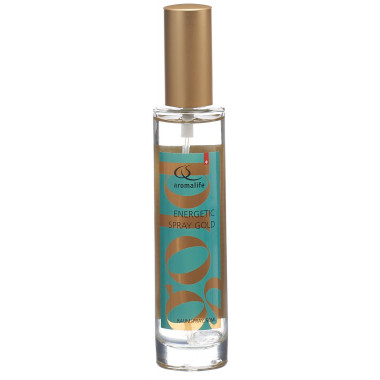 Aromalife Spray Energetico Oro con Cristallo di Rocca 50ml