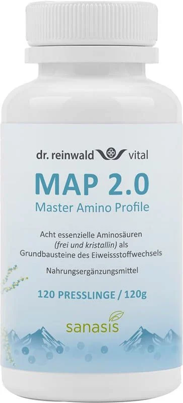 sanasis MAP 2.0 Master Amino Tabl Pattern 120 pezzi