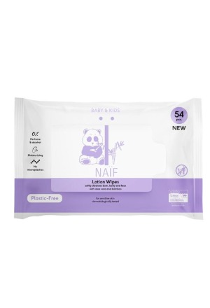 NAIF Plastic Fr Lot Salviettine umidificate per bambini 432 pezzi