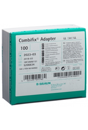 COMBIFIX Adattatore Luer Lock femmina/femmina 100 pezzi