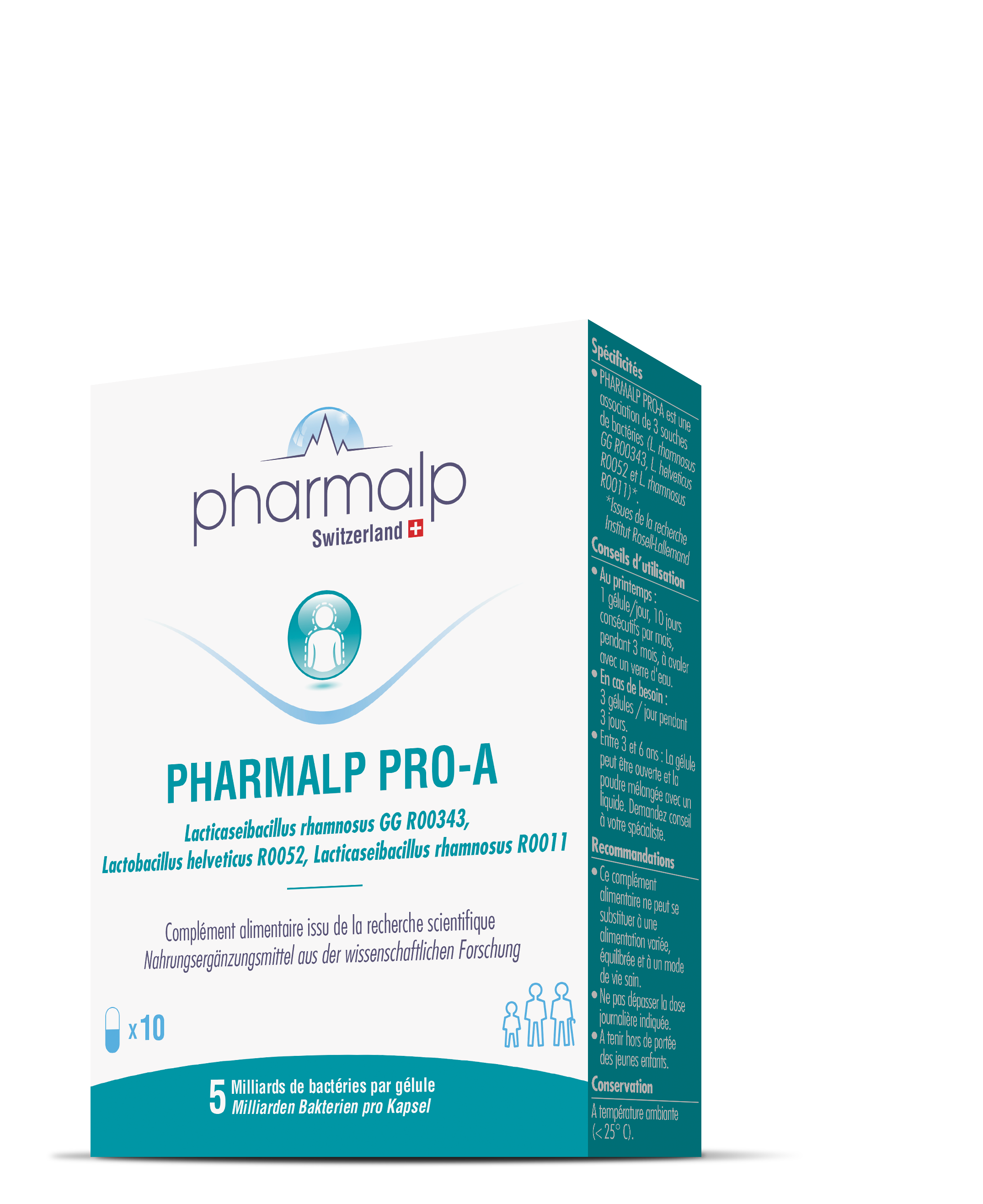Pharmalp PRO-A Probiotici in capsule 10 Capsule