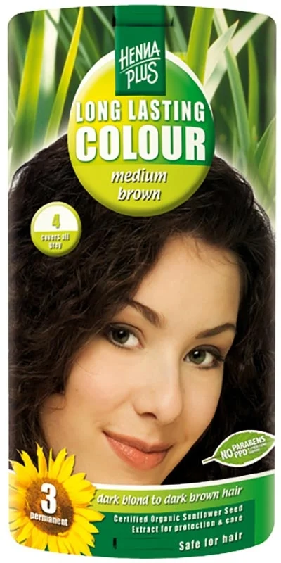 HENNA Plus Colore a lunga durata Marrone medio 4