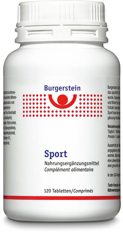BURGERSTEIN Sport Compresse 120 pezzi