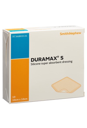 DURAMAX S superassorbente in silicone 10x10cm 10 pezzi