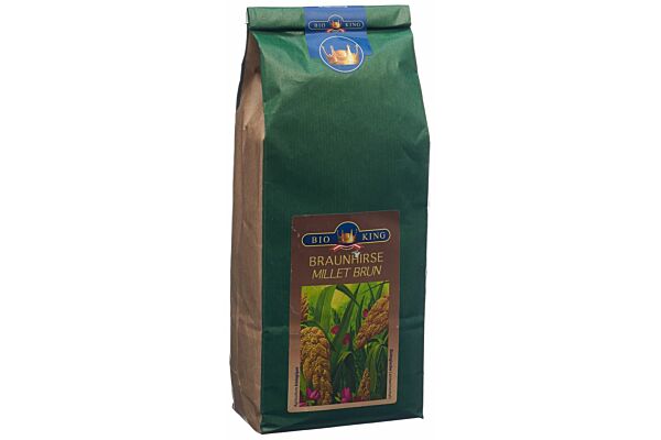 BioKing miglio marrone integrale in polvere 1000g