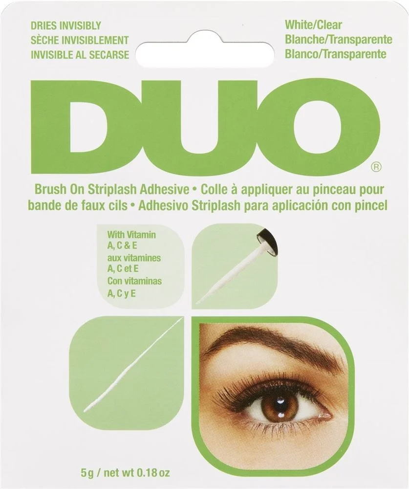 DUO Adesivo trasparente a pennello con vitamine 5 g