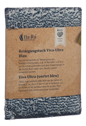 Panno per la pulizia HA-RA Viva-Ultra blu
