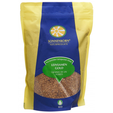 Sonnenkorn Semi di lino Oro Germoglio Biologico 500 g
