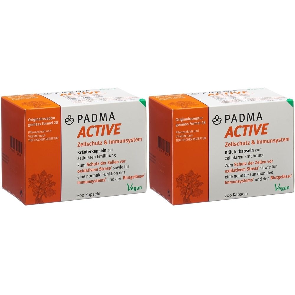 2 x PADMA Capsule Attive 200 Capsule