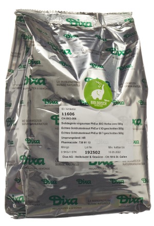 DIXA Genuine Goldenrod PhEur BIO cut, 500 g