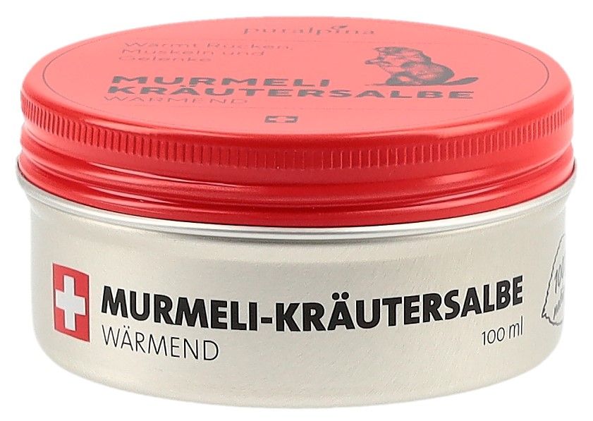 puralpina Murmeli unguento alle erbe riscaldante 100ml
