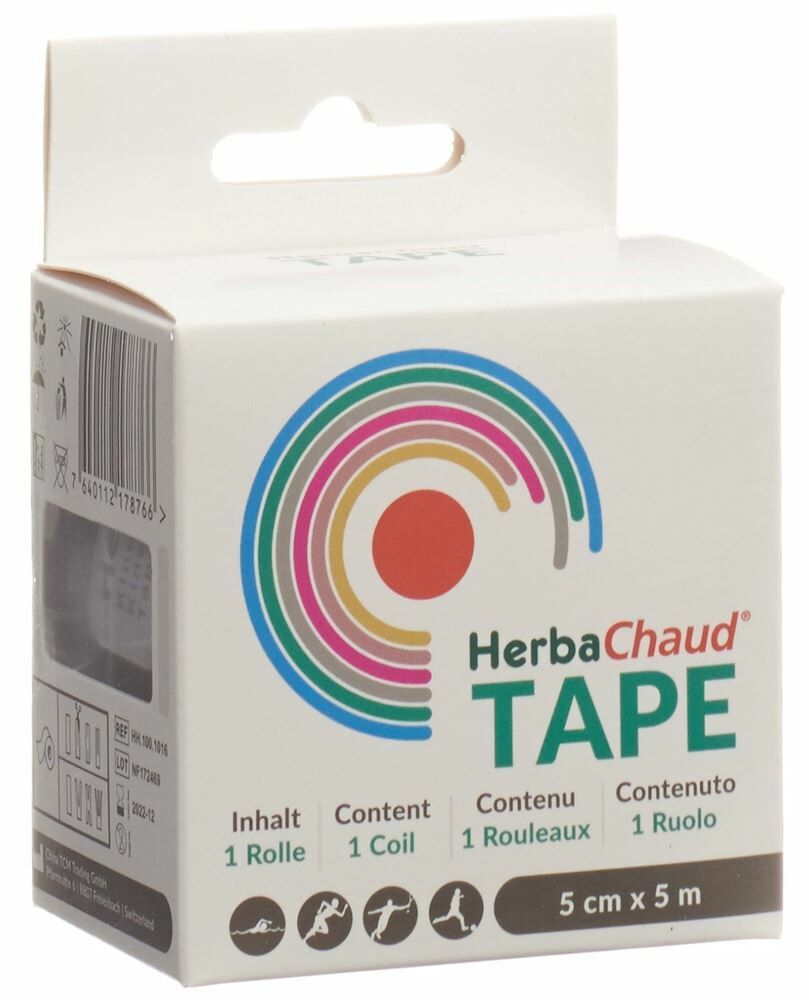 Nastro HerbaChaud® 5cmx5m nero