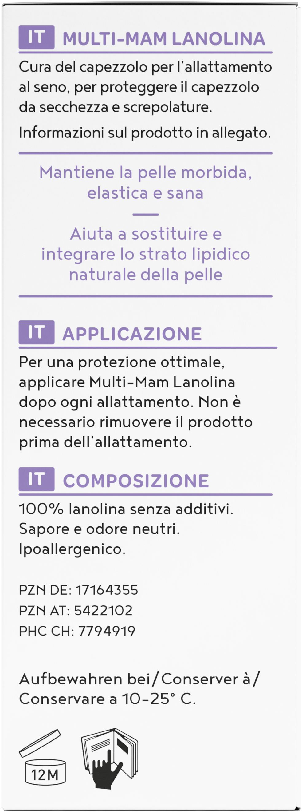 Multi-Mam® Unguento alla lanolina per il seno 30ml