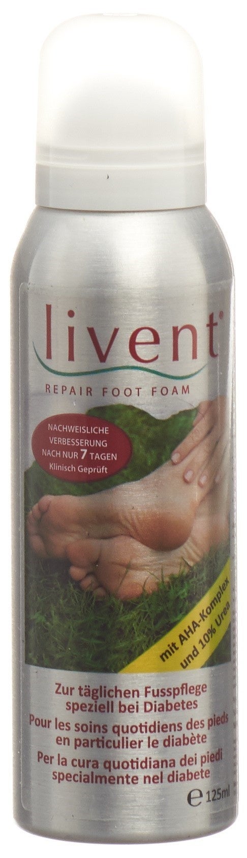 Livent Spray Schiuma Cura Piedi 125ml