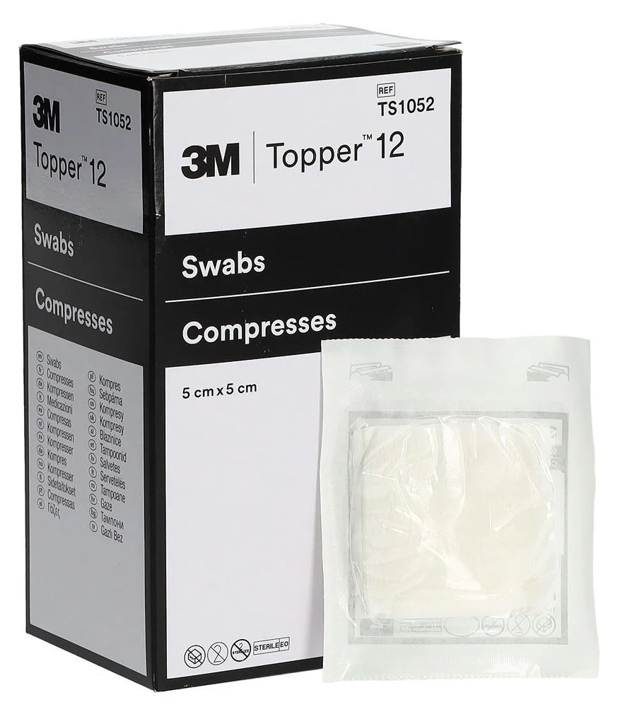 Topper 12 NW Kompr 5x5cm ster (n) 45 Btl 2 pezzi