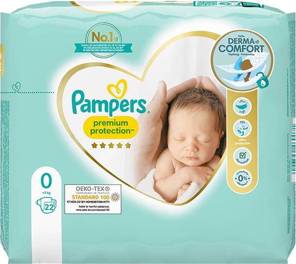 Pampers New Baby Micro 1-2,5 kg confezione da 22 pezzi