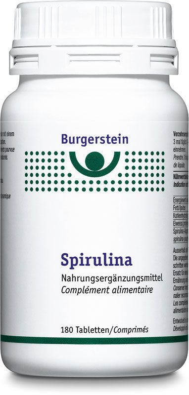 BURGERSTEIN Compresse di spirulina 180 pezzi