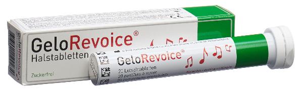 GeloRevoice Halstabletten Kirsche 20 Stück
