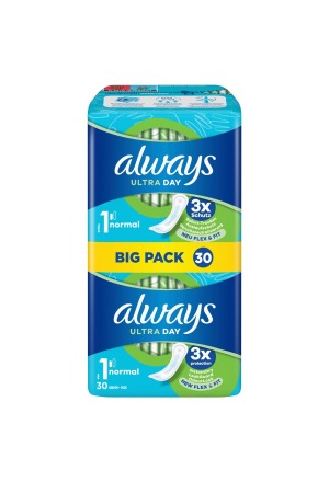 ALWAYS Ultra Bandage Normal BigPack (nuovo) 30 pezzi.