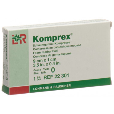 Komprex gommapiuma compressa 9x5x1cm
