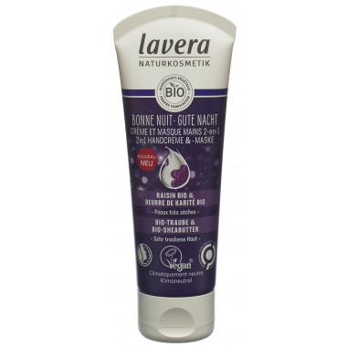 Lavera Crema e Maschera Mani 2in1 Buona Notte Tb 75ml