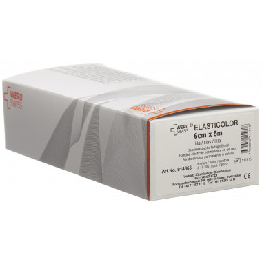 WERO SWISS Elasticolor Benda elastica 5mx6cm viola 10 pezzi