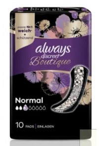 sempre Discreet Boutique assorbenti per incontinenza normali 10 pezzi