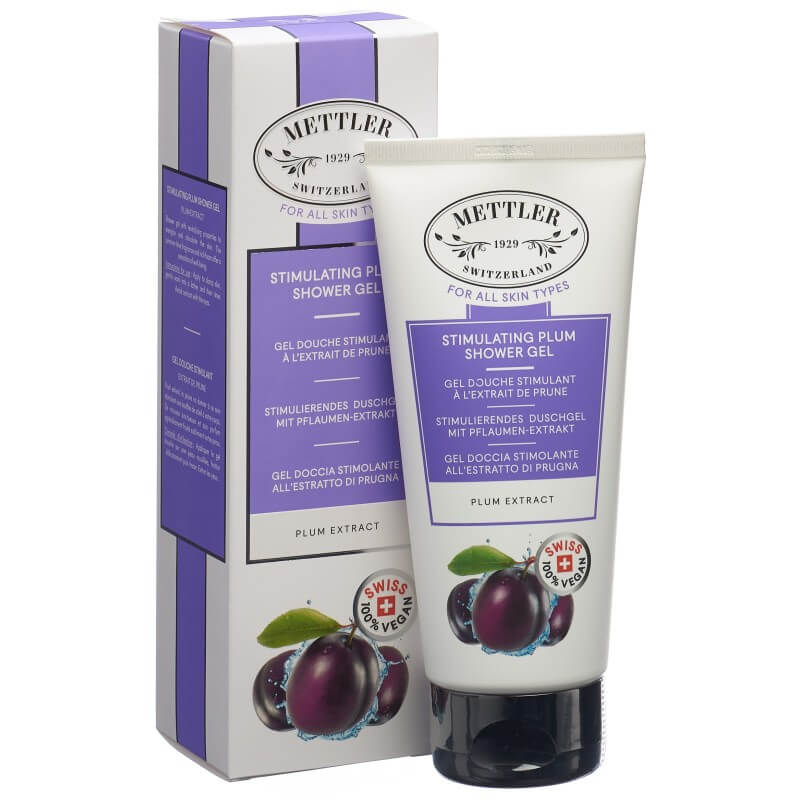 Mettler 1929 gel doccia stimolante con estratto di prugna 200ml