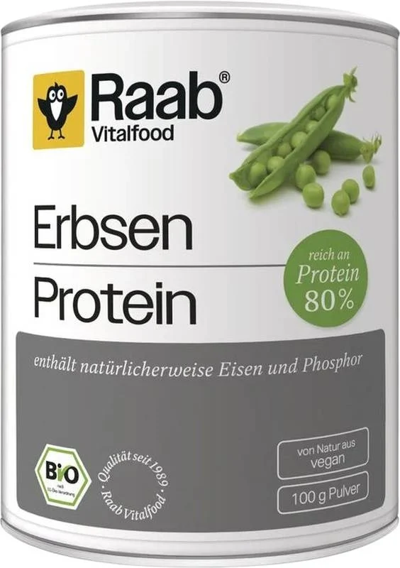 RAAB Proteine del pisello Plv Bio Ds 100 g