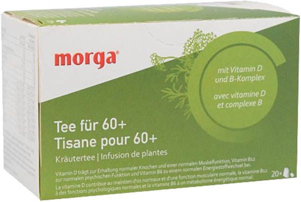 Tè MORGA per 60+ c/H Btl 20 pezzi