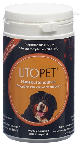 LITOPET Original: rosa canina danese per cani, 150 g