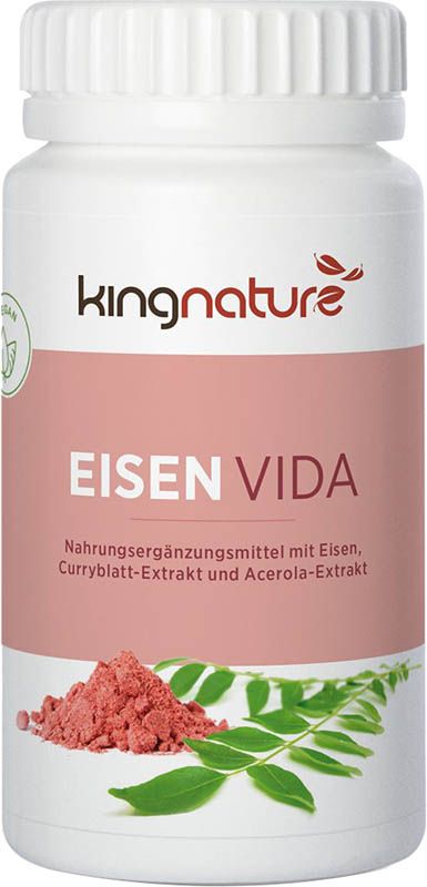 Kingnature Eisen Vida Kapseln 14 mg 100 Stück