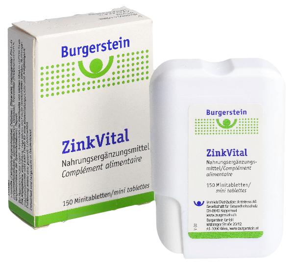 BURGERSTEIN Zinco Vitale Compresse 14mg 100 pezzi