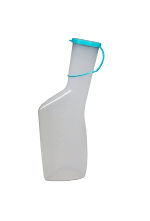 AMPRI Flacone per urina men PP 1l coperchio non sterile