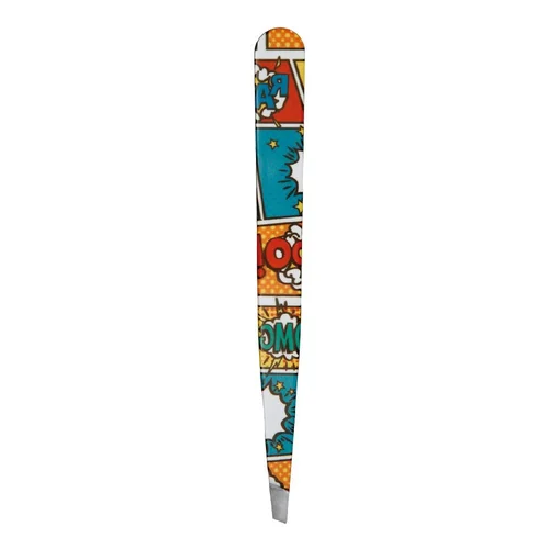 Pinzette Hausmann angolate blu graffiti