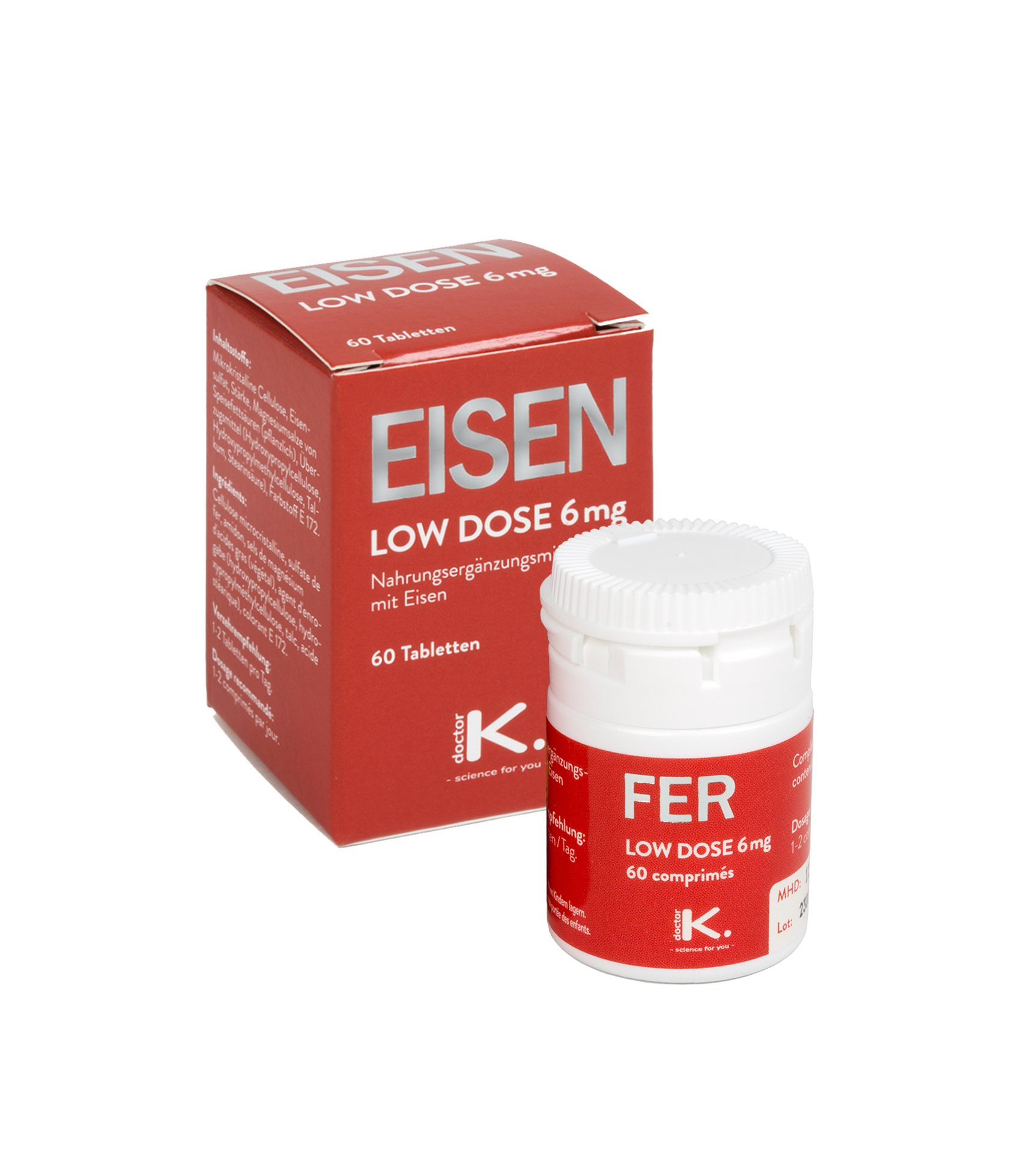 EISEN doctor K. Compresse a basso dosaggio 6mg 60 pezzi