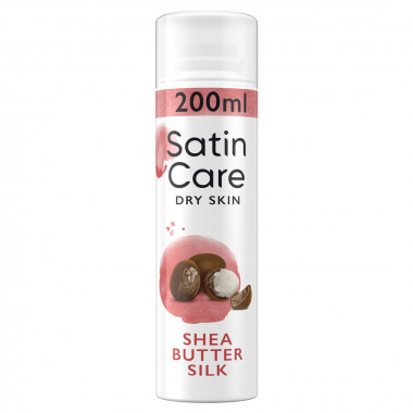 Gillette for Women Satin Care Gel Burro di Karité 200ml