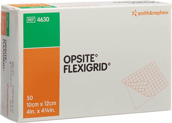 OPSITE FLEXIGRID Medicazione per ferite 10x12cm 50Btl
