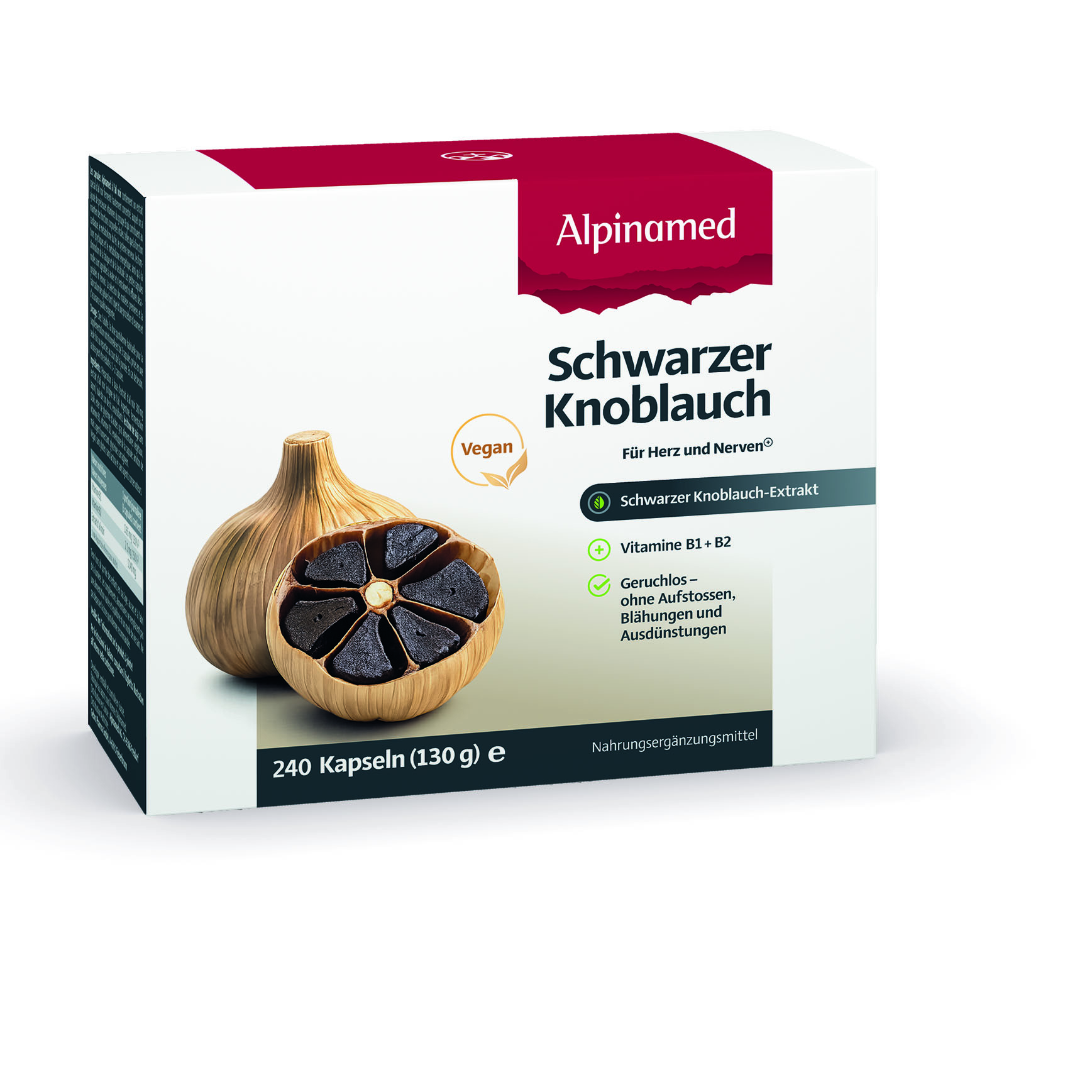 ALPINAMED Schwarzer Knoblauch Kapseln 240 Stück