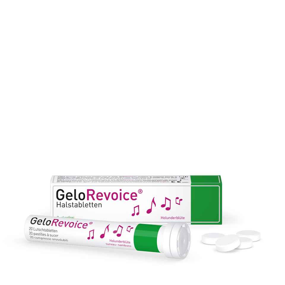 GeloRevoice gola compresse sambuco 20 pezzi