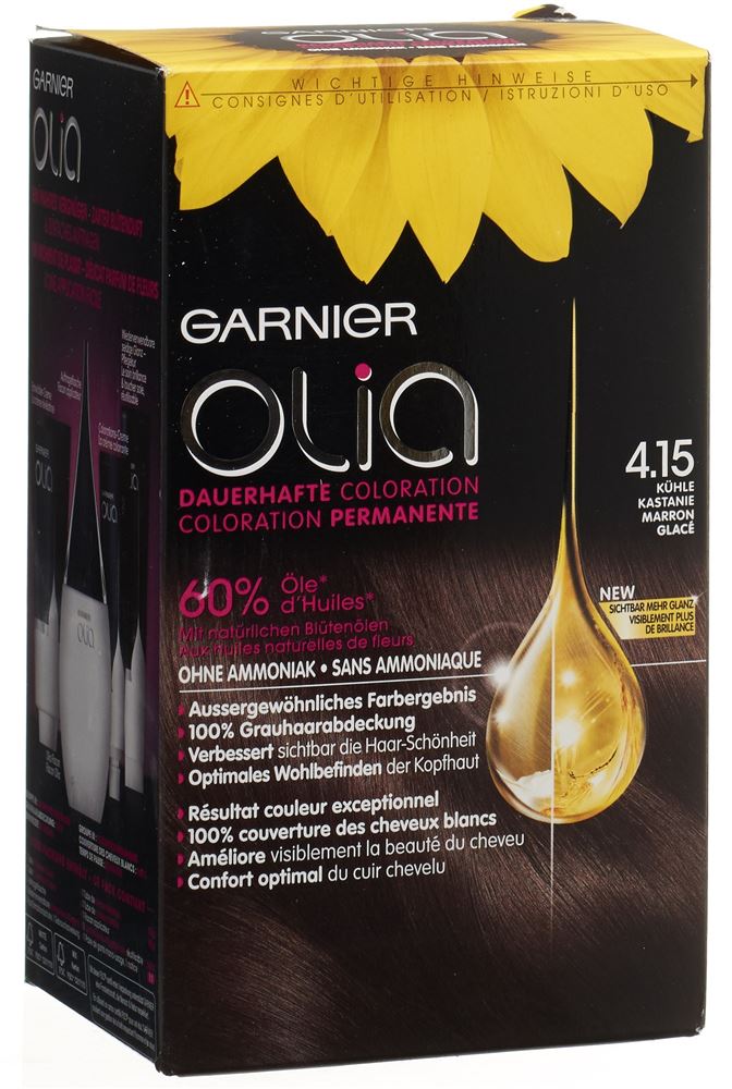 Colore per capelli OLIA 4.15 castagna fredda